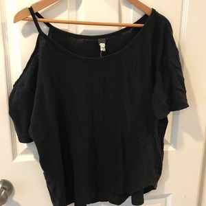 Fee people cold shoulder tee